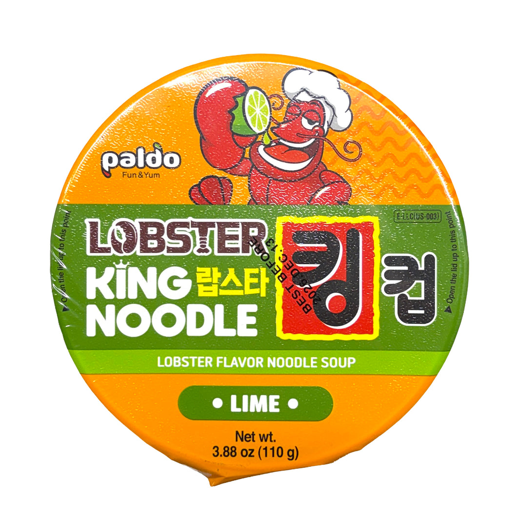 [Paldo] King Noodle Cup Lobster Lime Flavor / 팔도 랍스타 라임맛 킹컵 (110g x3)