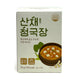 [Happy700] Cheonggukjang w. Seasoned Vegetables Soybean Paste Soup / 뜨거운물에 바로 먹는 황태 청국장 (50g)