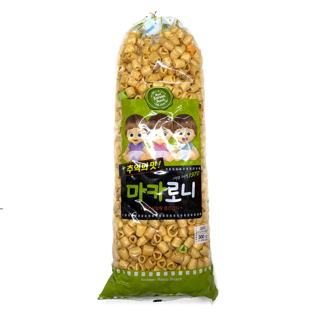 [Ilsung] Korean Macaroni Puffed Snack / 일성 민속과자 추억의맛 마카로니 스낵 (320g)