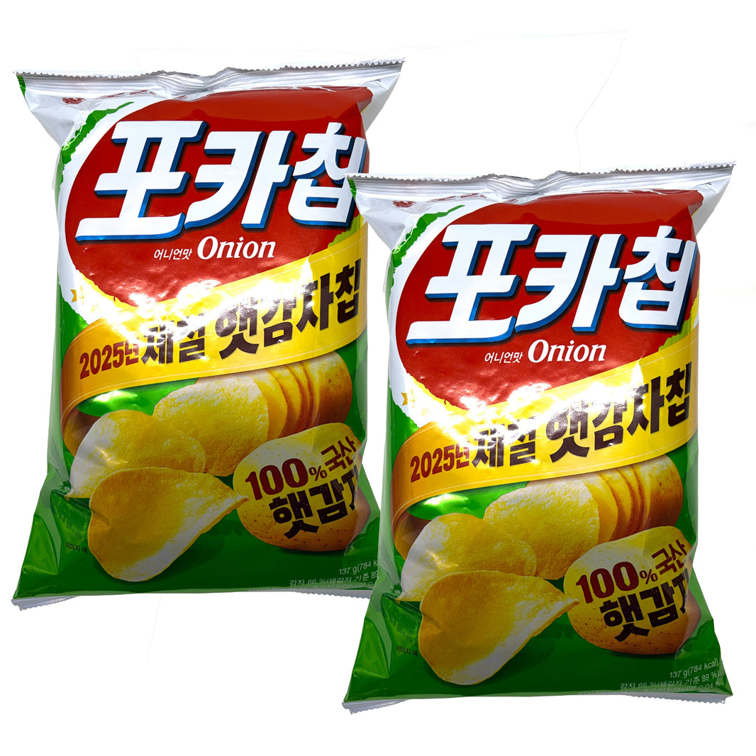 [Orion] Pocachip Onion / 오리온 포카칩 햇감자 어니언맛 (137g x2)