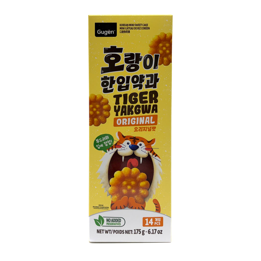 [Gugen] Korean Mini Sweet Cake Tiger Yakgwa Original / 구겐 호랑이 한입 약과 (175g)