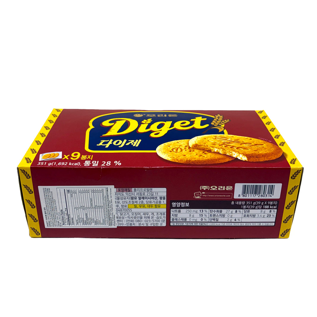 [Orion] Diget Craker / 오리온 다이제 크레커 (351g)