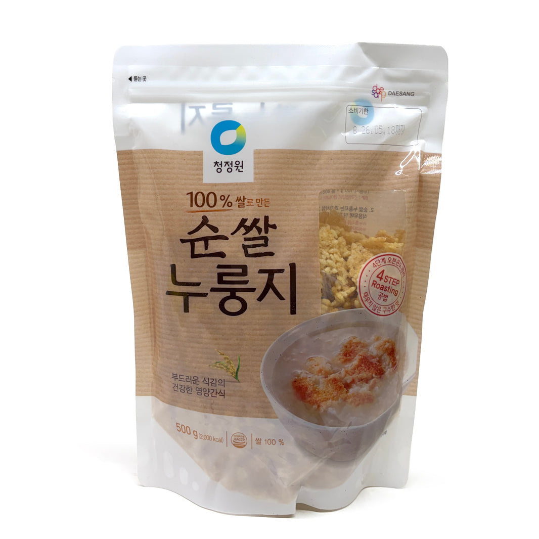[CJO] Scorched Rice / 청정원 100% 쌀로 만든 순쌀 누룽지 (500g)