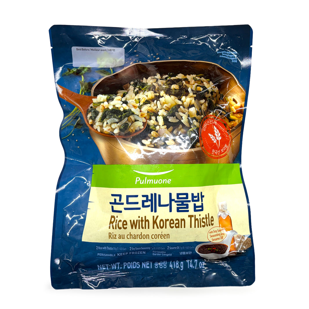 [Pulmuone] Fried Rice - Korean Thistle / 풀무원 곤드레 나물 밥 (418g)