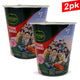 [Bibigo] Tteok-bokki Hot & Spicy Topokki Cup K-pop Seventeen Edition / 비비고 컵 떡볶이 매운맛  작은컵 세븐틴 에디션 (125g x2)