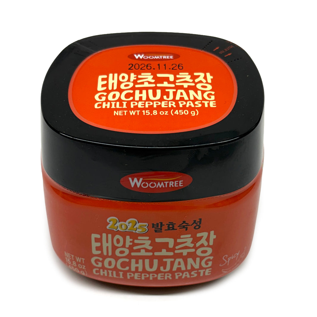 [Woomtree] Gochujang Chili Pepper Paste Spicy / 움트리 발효숙성 태양초 고추장 (450g)