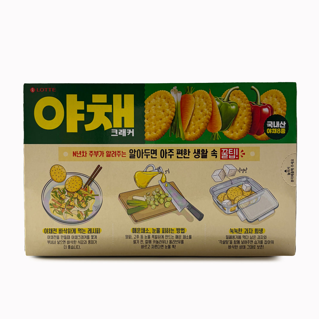 [Lotte] Vegetable Cracker / 롯데 야채 크래커 (249g)