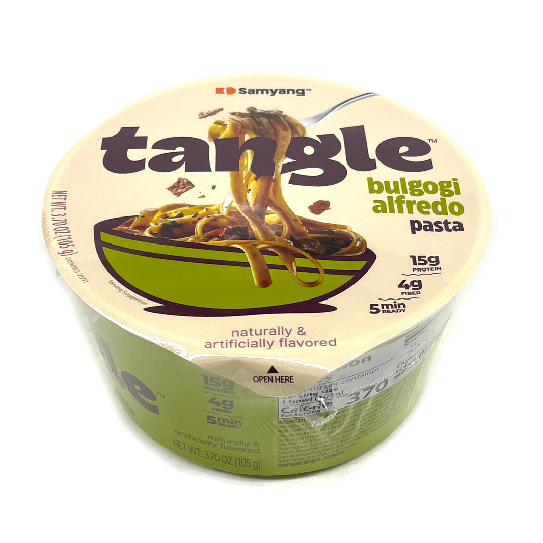 [Samyang] Tangle Bulgogi Alfredo Pasta / 삼양 탱글 불고기 알프레도 파스타 (105g Bowl)