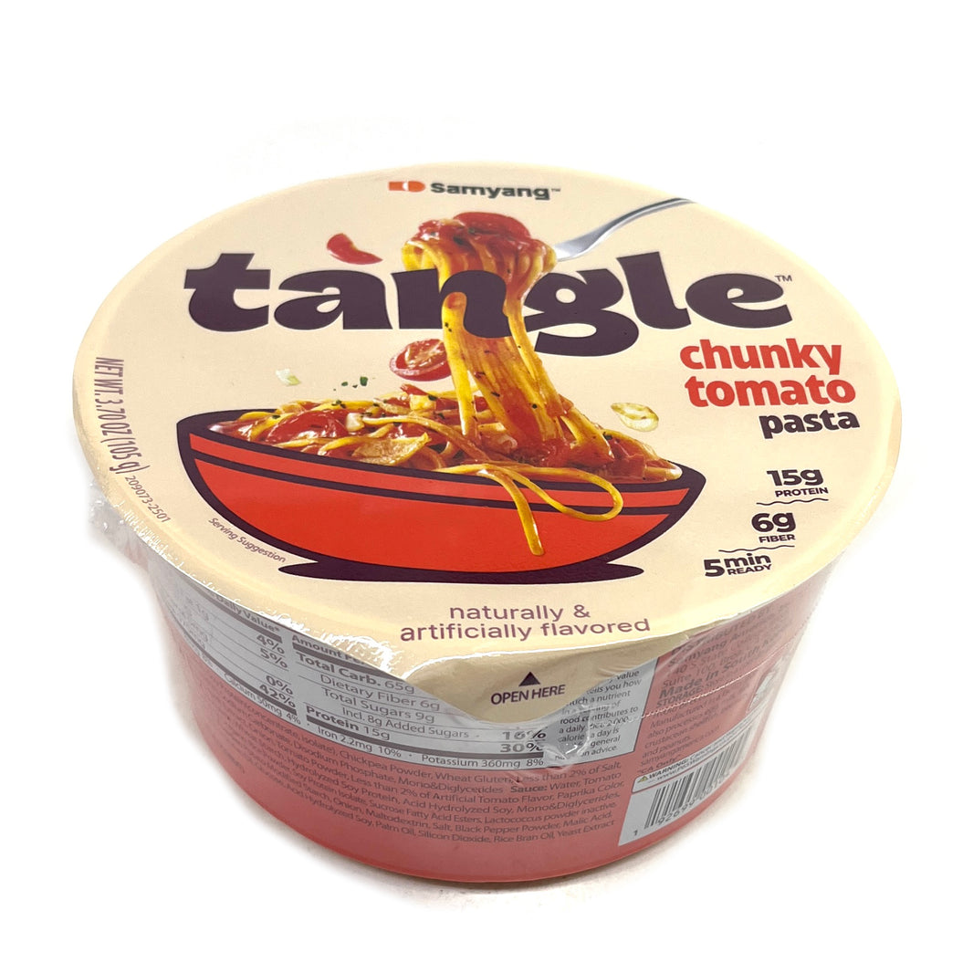 [Samyang] Tangle Chunky Tomato Pasta / 삼양 탱글 청키 토마토 파스타 (105g Bowl)