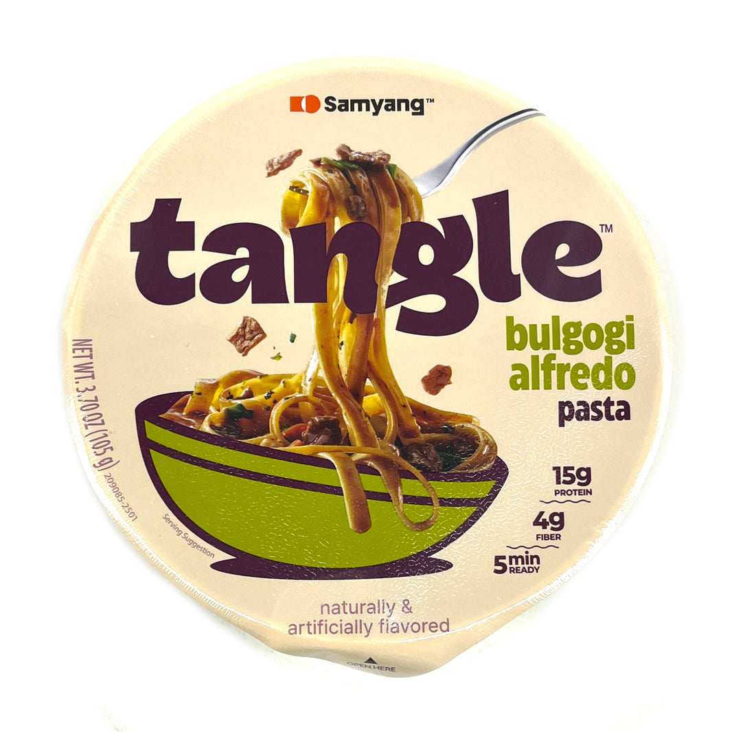 [Samyang] Tangle Bulgogi Alfredo Pasta / 삼양 탱글 불고기 알프레도 파스타 (105g Bowl)