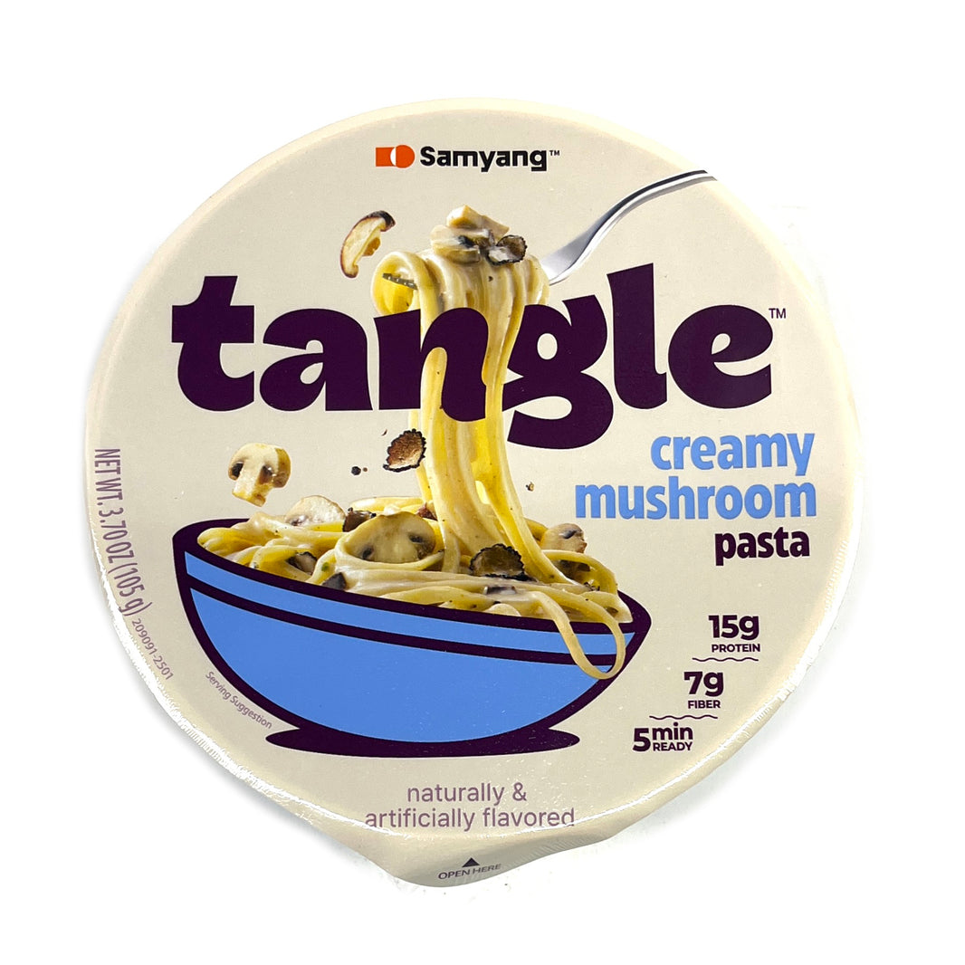 [Samyang] Tangle Creamy Mushroom Pasta / 삼양 탱글 크리미 버섯 파스타 (105g Bowl)