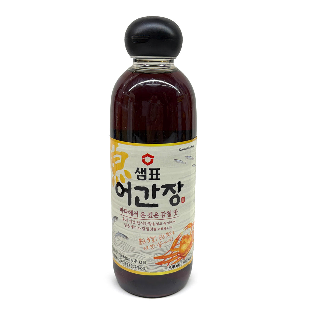 [Sempio] Soy Sauce w. Fish / 샘표 어간장 간장 (830ml)