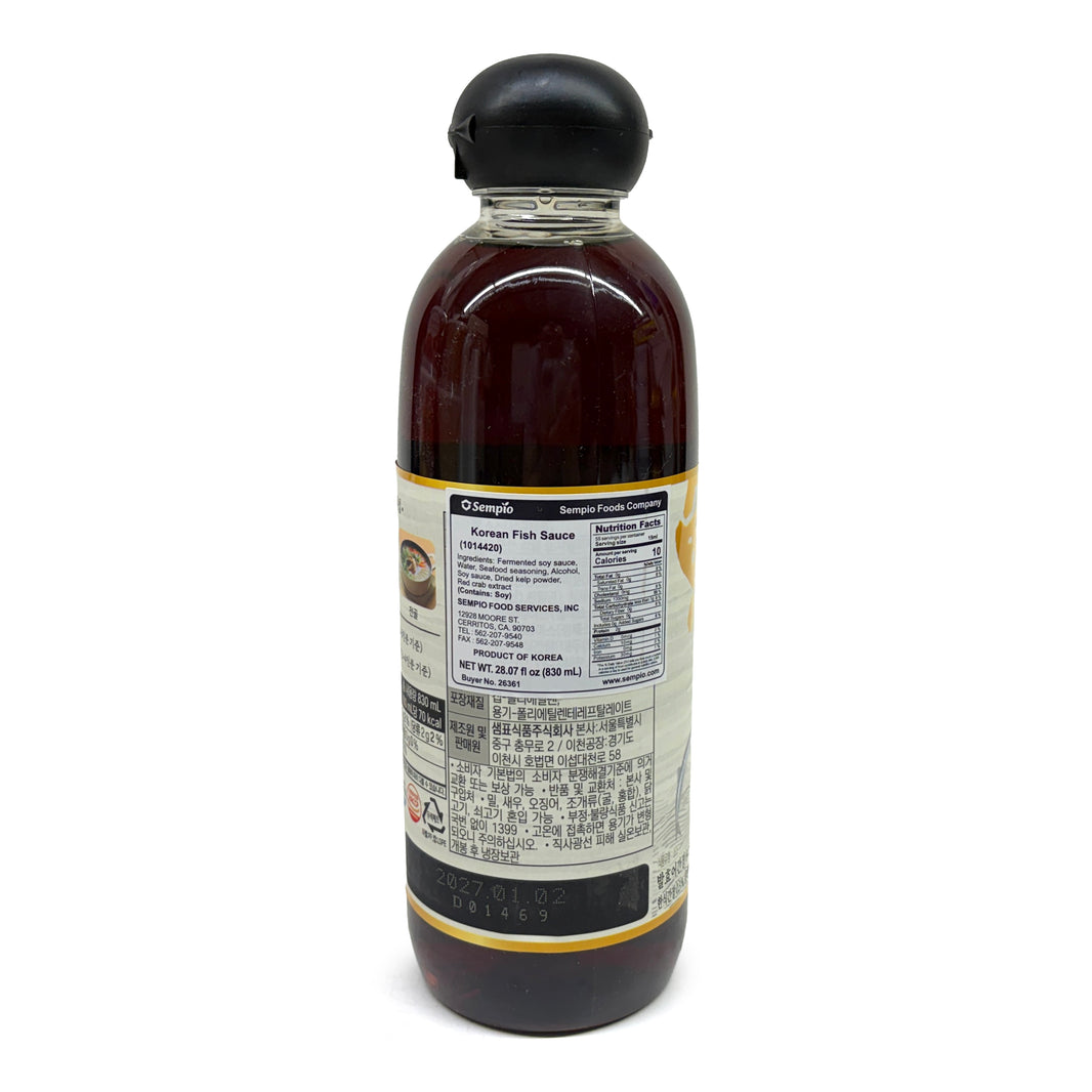 [Sempio] Soy Sauce w. Fish / 샘표 어간장 간장 (830ml)