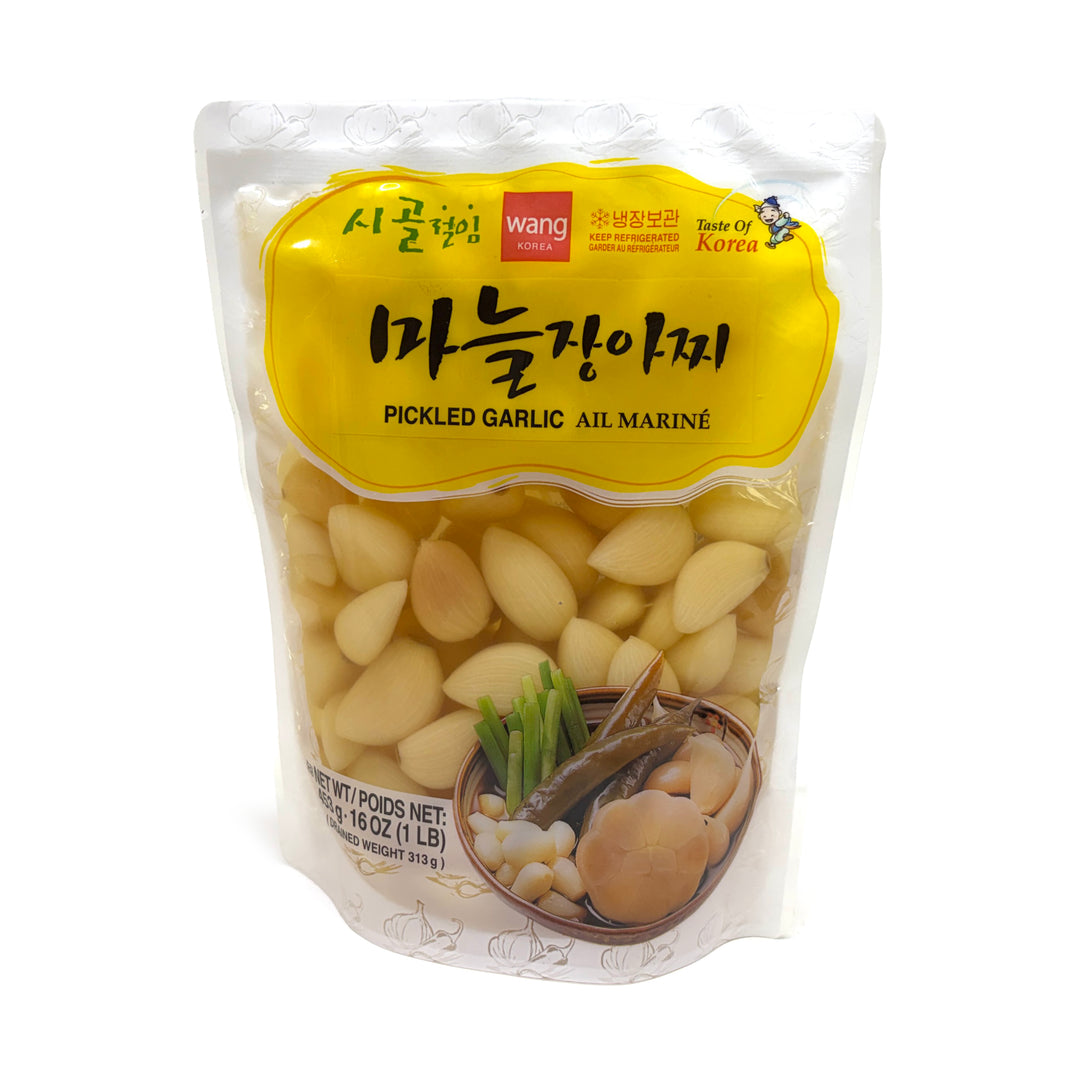 [Wang] Pickled Garlic / 왕 시골 절임 마늘 짱아지 절임 (1lb)