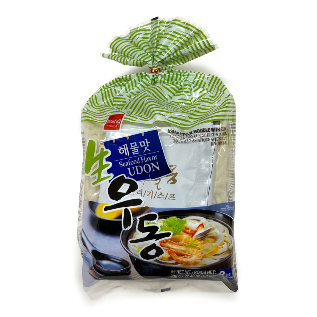 [Wang] Udon Seafood Flavor 3 Serving / 왕 생 우동 해물맛 (636g/3인분)