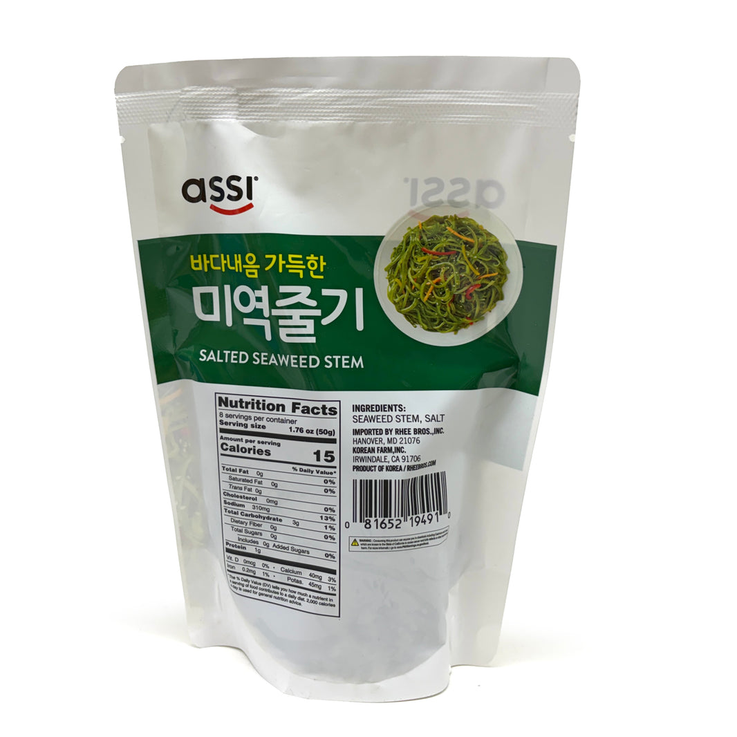 [Assi] Salted Seaweed Stem / 아씨 바다내음 가득한 생 미역 줄기 (400g)