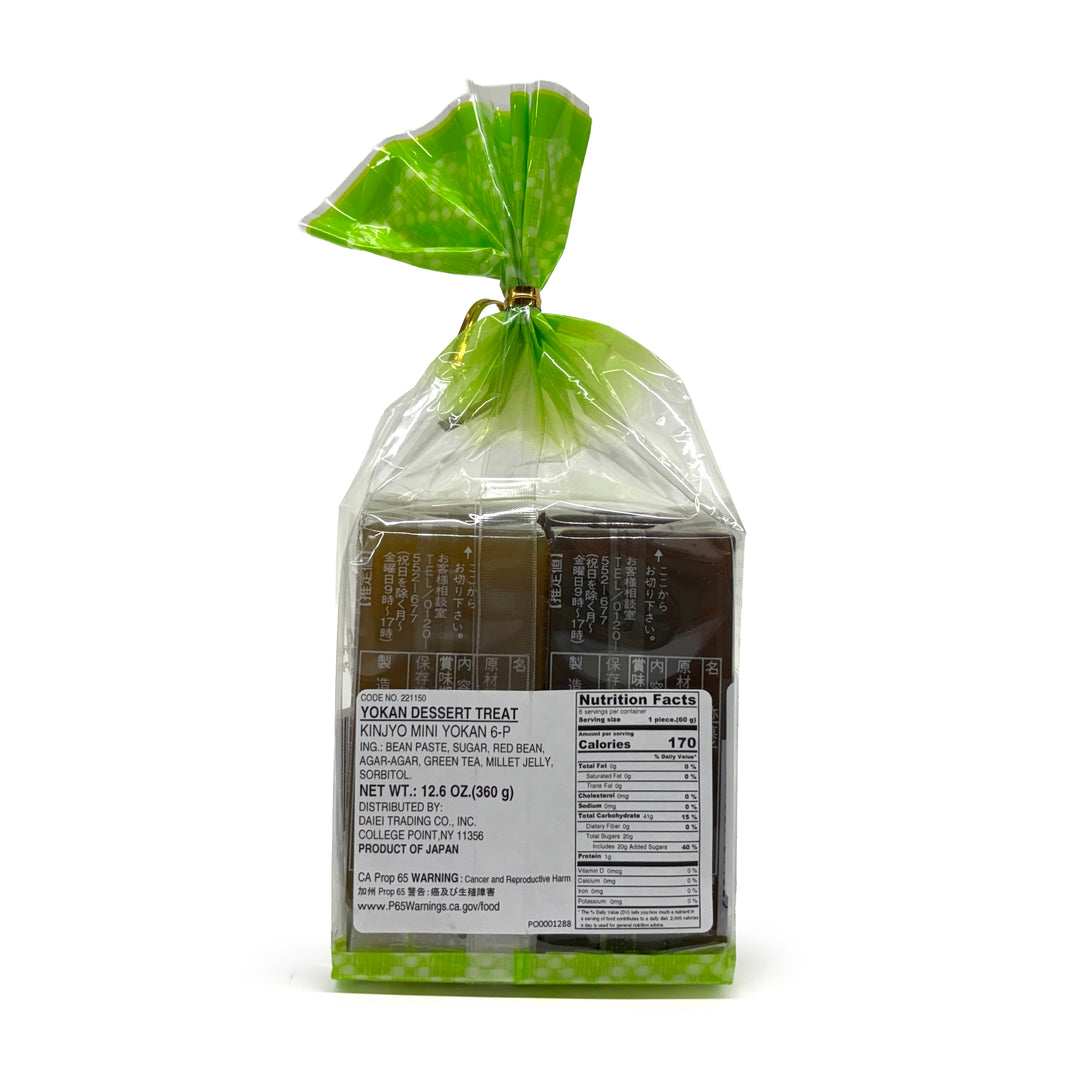 Yokan Dessert Treat Macha (360g)