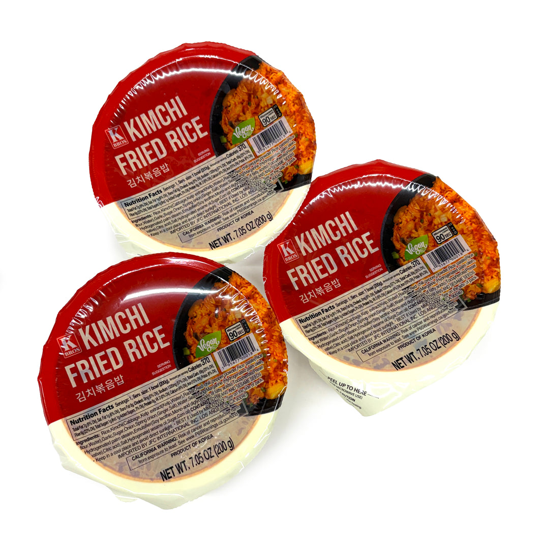[KBros] Kimchi Fried Cooked Rice / KBros 김치 볶음밥 (200g x3pk)