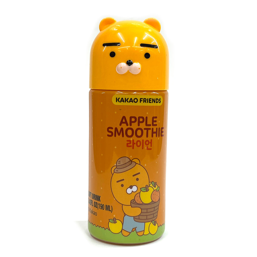 [Kakao] Kakao Friends Drink Apple Smoothie / 카카오 프렌즈 드링크 라이언 사과 스무디 (6.42oz x3pk)
