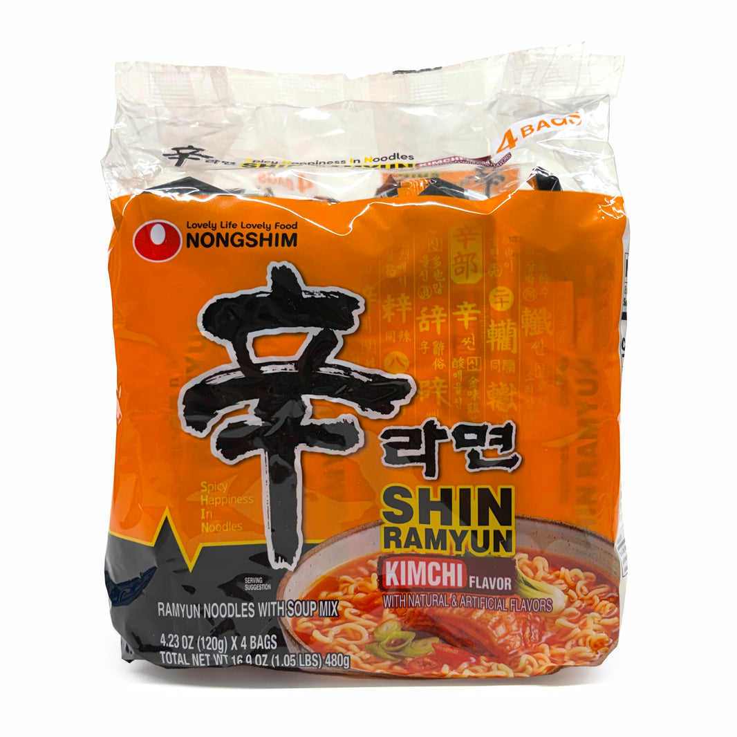 [Nongshim] Shin Ramen Kimchi / 농심 신라면 김치 (4pks)