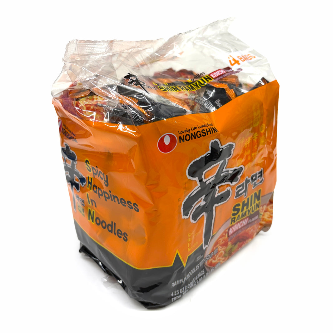 [Nongshim] Shin Ramen Kimchi / 농심 신라면 김치 (4pks)