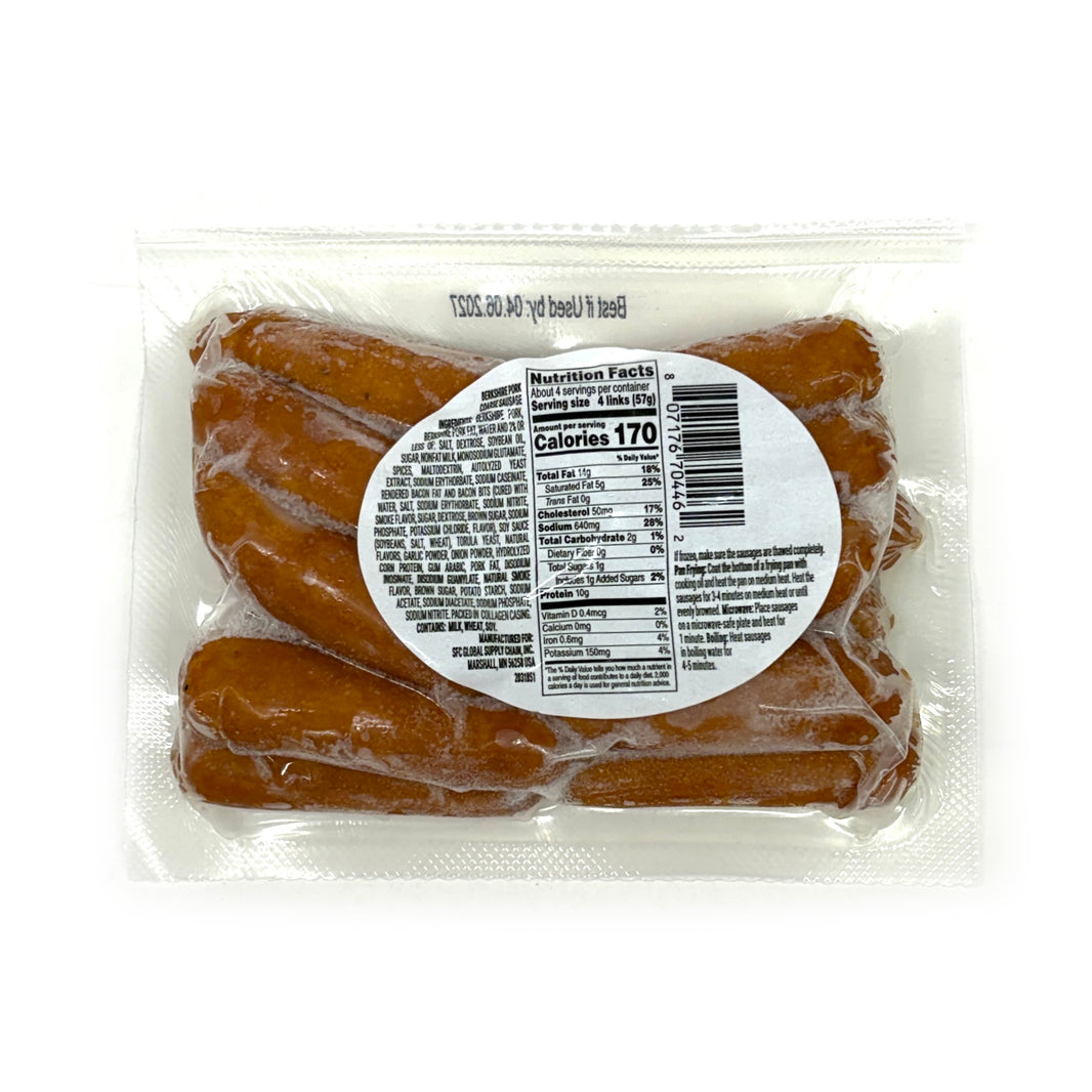 [CJ] Berkshire Coarse Sausage / CJ 흑돼지 통통 소세지 (8oz)