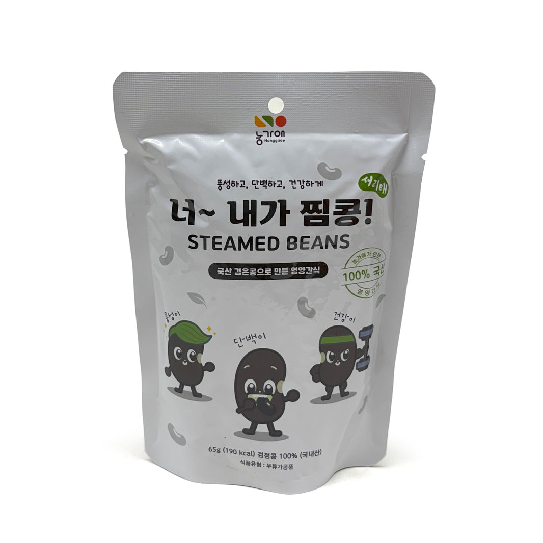 [Nonggaae] Steamed Black Beans / 농가애 너~ 내가 찜콩 (195g / 65g x3pk)
