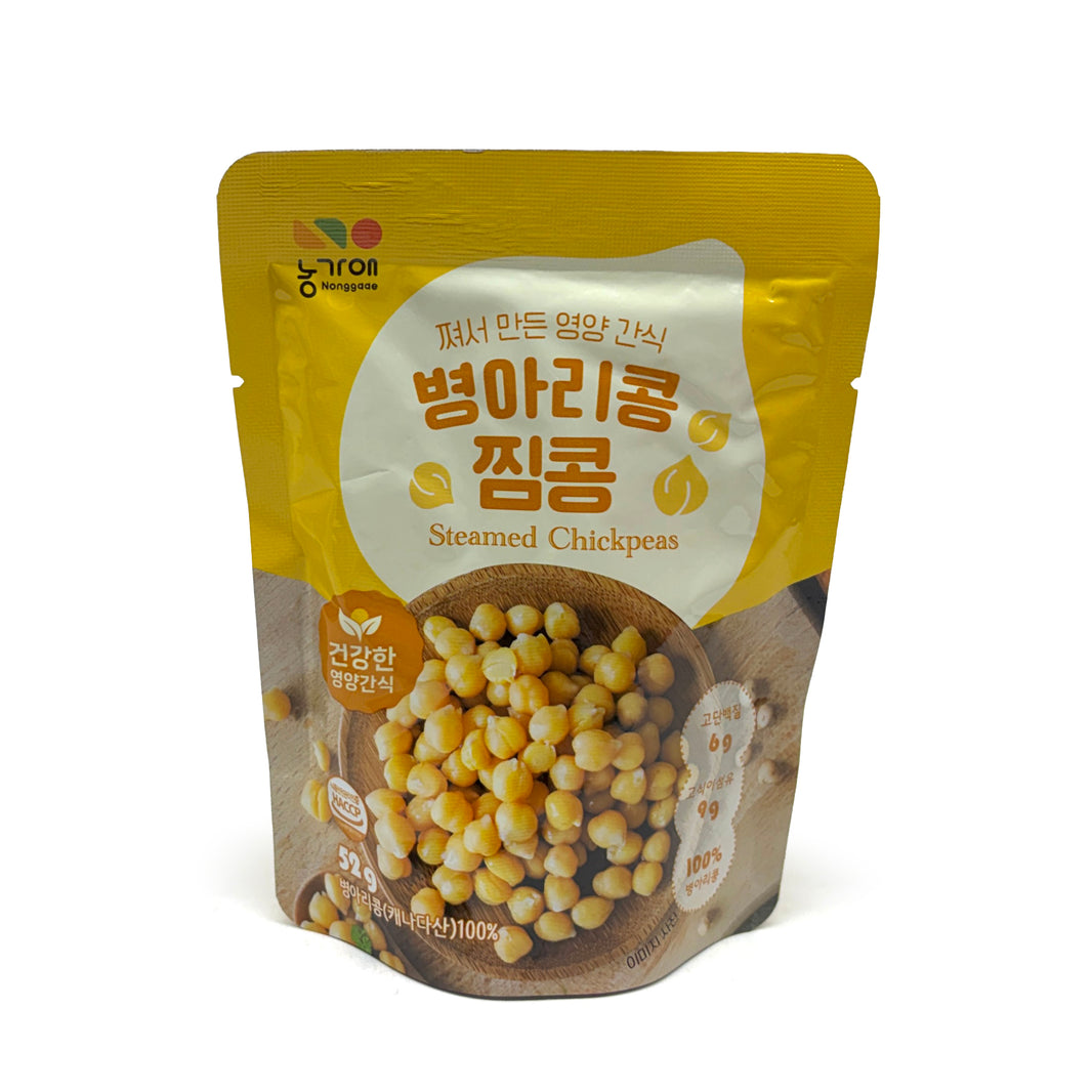 [Nonggaae] Steamed Chickpeas / 농가애 병아리콩 찜콩 (156g / 52g x3pk)