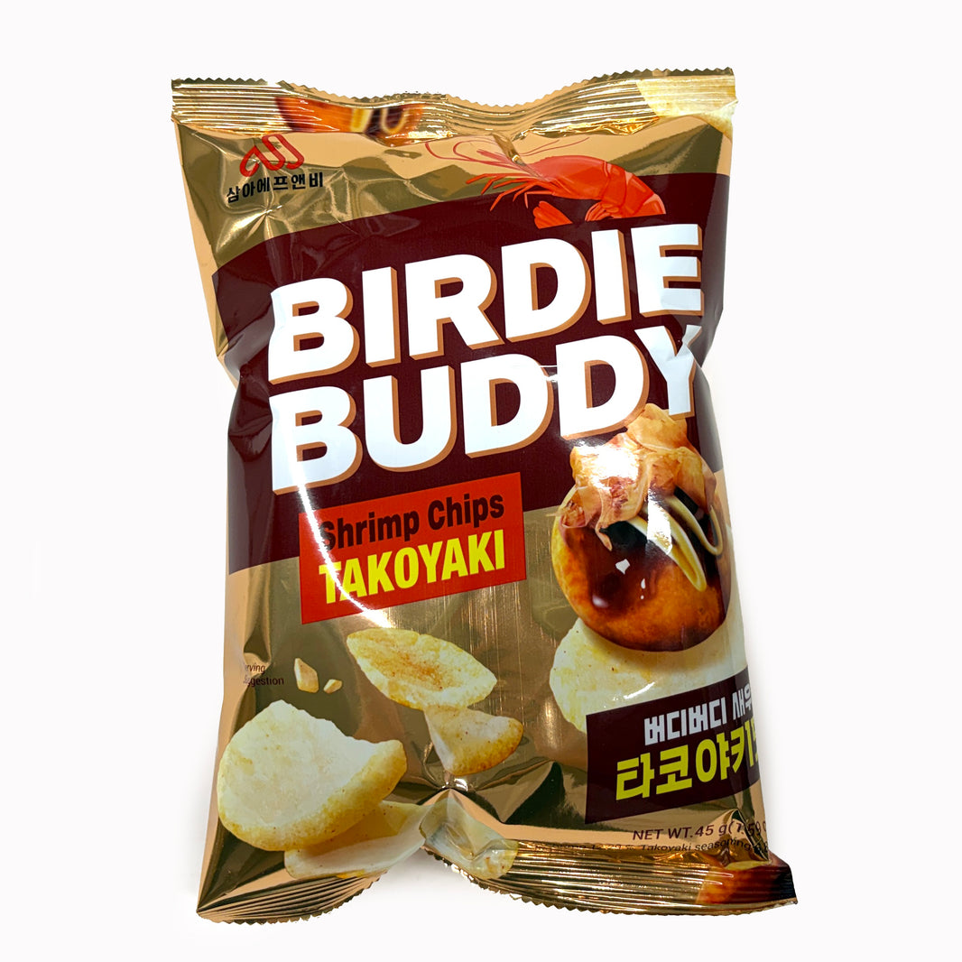 [Samah] Birdie Buddy Shrimp Chip Takoyaki / 삼아 버디버디 새우칩 타코야키 (45g x2pk)