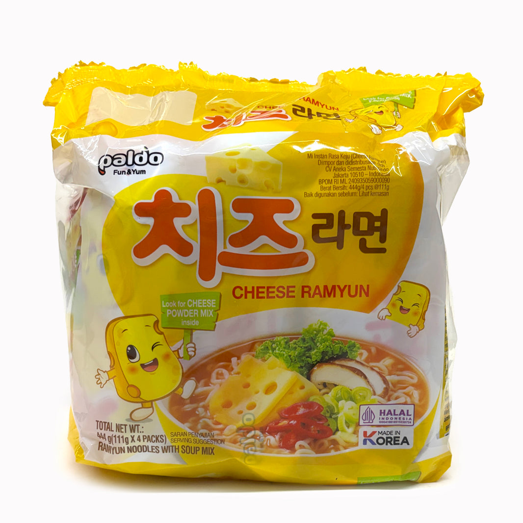 [Paldo] Cheese Ramyun Ramen / 팔도 치즈 라면 (4pks)
