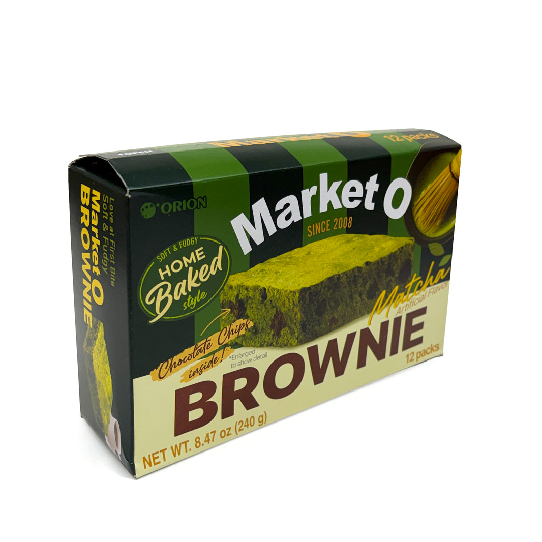 [Orion] Market O Brownie Matcha / 오리온 마켓오 브라우니 마차 (240g)