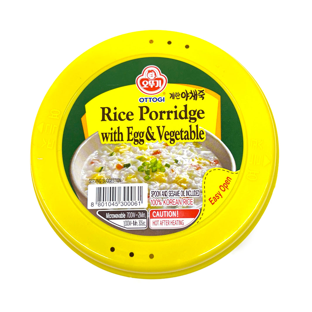 [Ottogi] Rice Porridge w. Egg & Vegetable / 오뚜기 계란 야채 죽 (285g)