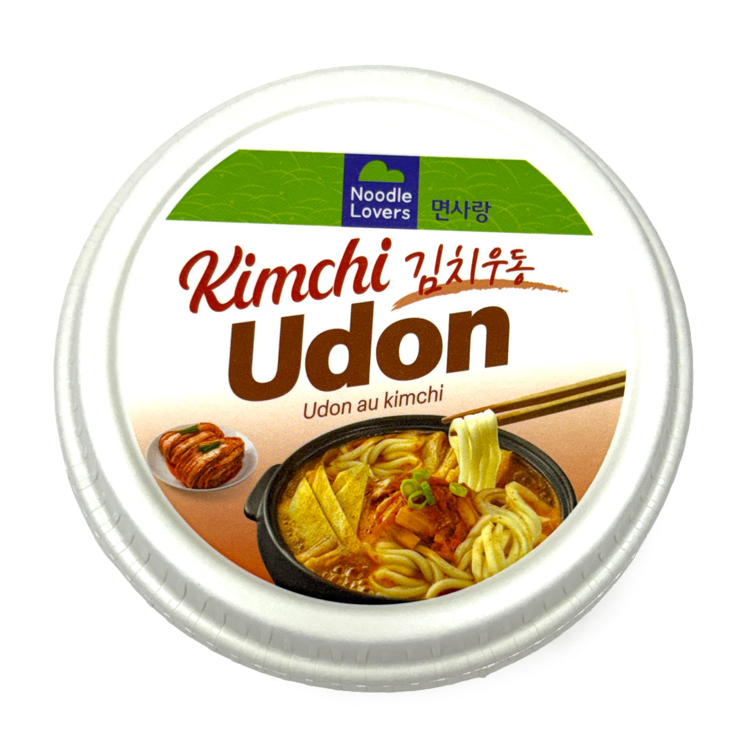[NoodleLovers] Kimchi Udon Cup / 면사랑 김치 우동 작은컵 (177.5g x2pk)