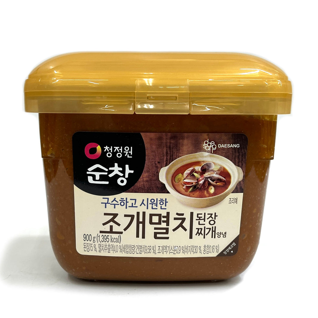 [CJO] Clam Anchovy Soybean Paste / 청정원 순창 구수하고 시원한 조개 멸치 된장 (900g)