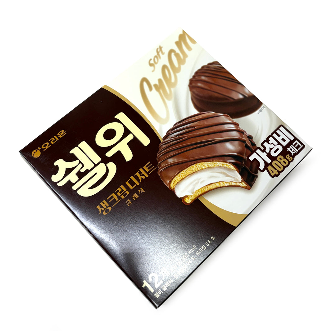 [Orion] Shellwe Cake w. Cream Filling Classic / 오리온 쉘위 생크림 디저트 클래식 (12pk/box)
