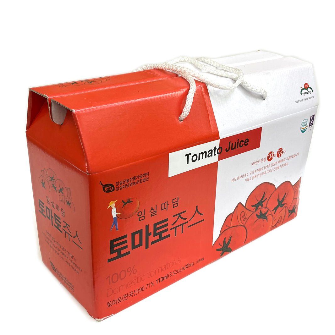 [Imsilttadam] Tomato Juice / 임실따담 토마토 즙 (30pk/box)