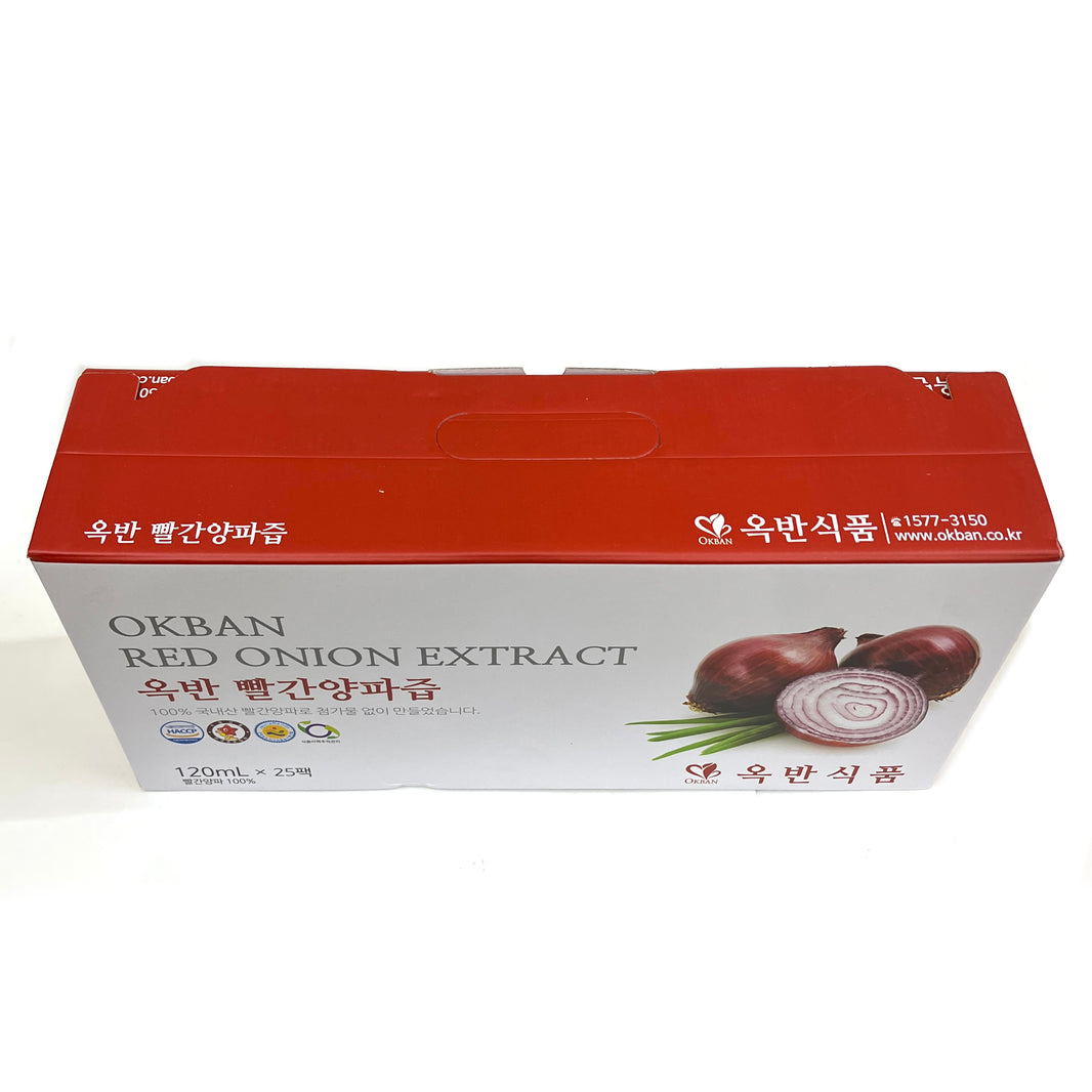 [Okban] Red Onion Extract / 옥반 식품 빨간 양파즙 (25pc/box)