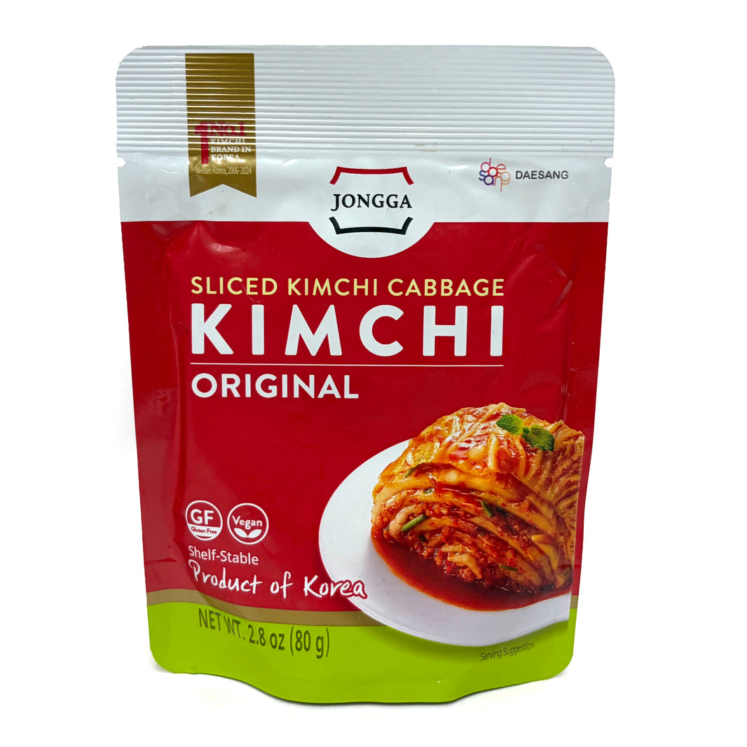 [Jongga] Korean Kimchi Sliced Cabbage / 종가 맛 김치 실온 보관 (100g x2pk)