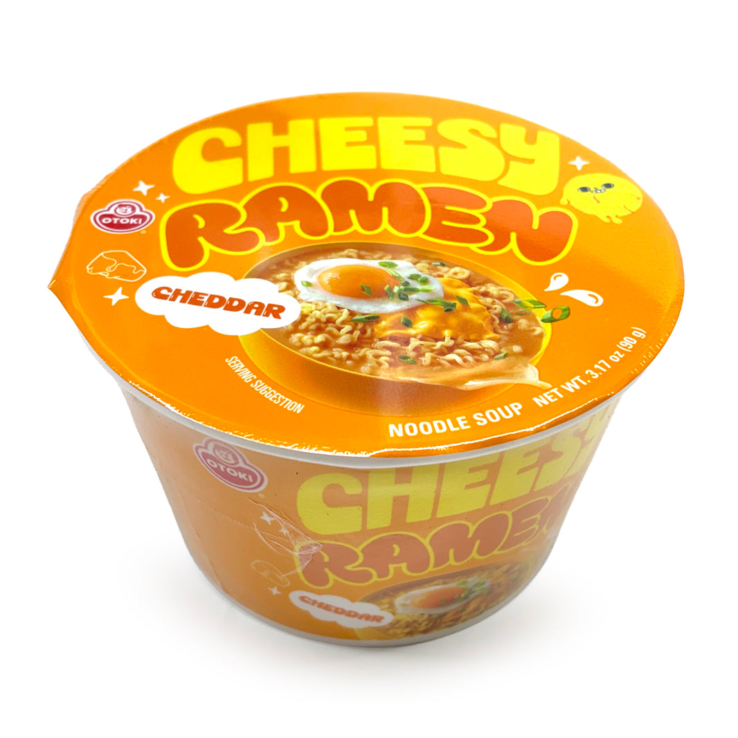 오뚜기 치지 치즈 볶음면 큰 컵 라면 매콤 칠리 & 체다 (110g)