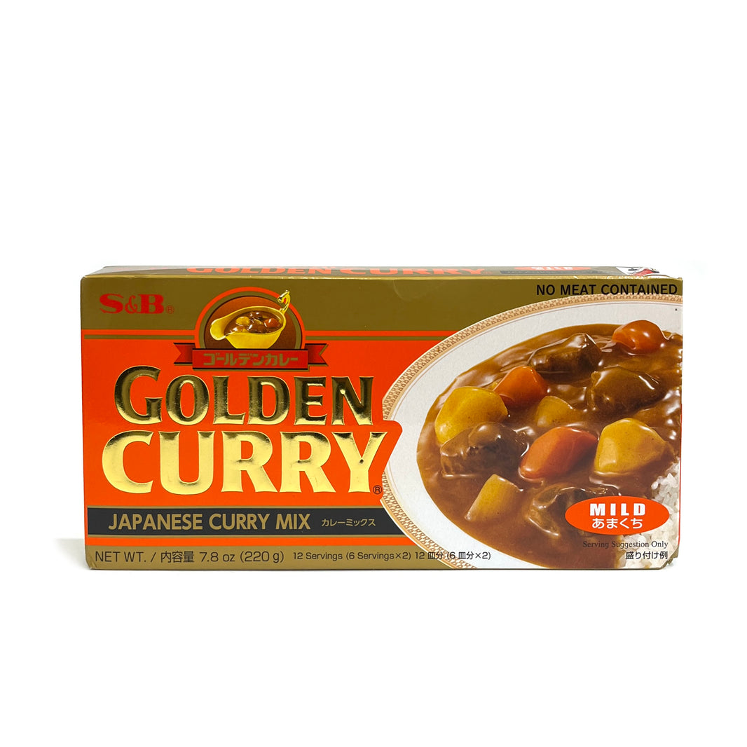 [S&B] Golden Curry Japanese Curry Mix Mild / S&B 골든 카레 일본식 카레 순한맛 (220g)