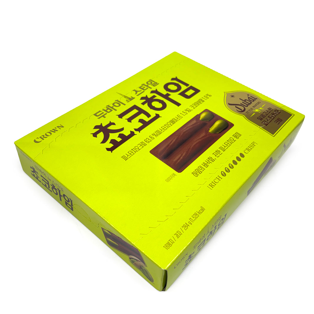 [Crown] Choco Heim Cookies Dubai Style / 크라운 초코 하임 두바이 스타일 (284g)