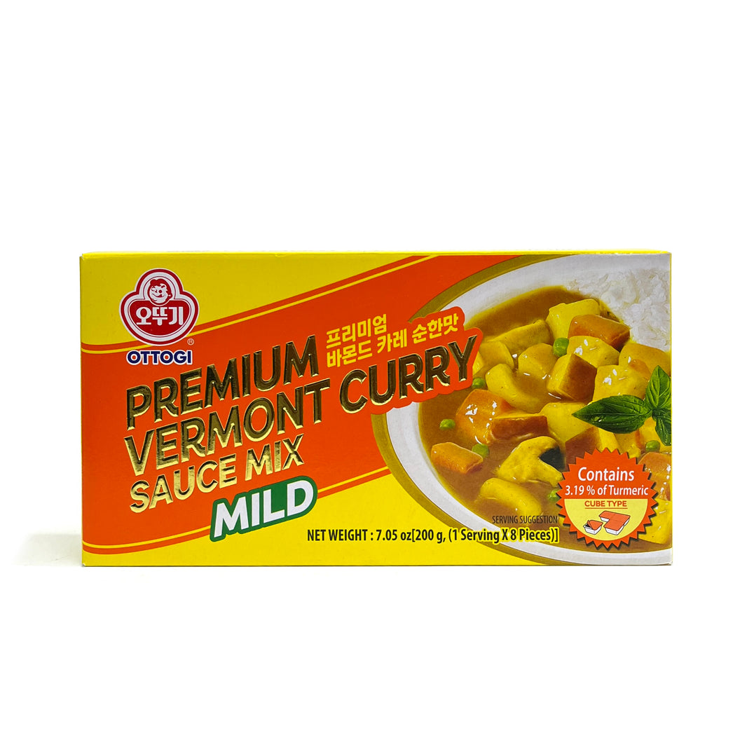 [Ottogi] Premium Vermont Curry Sauce Mix Mild / 오뚜기 프리미엄 바몬드 카레 순한맛 (200g)
