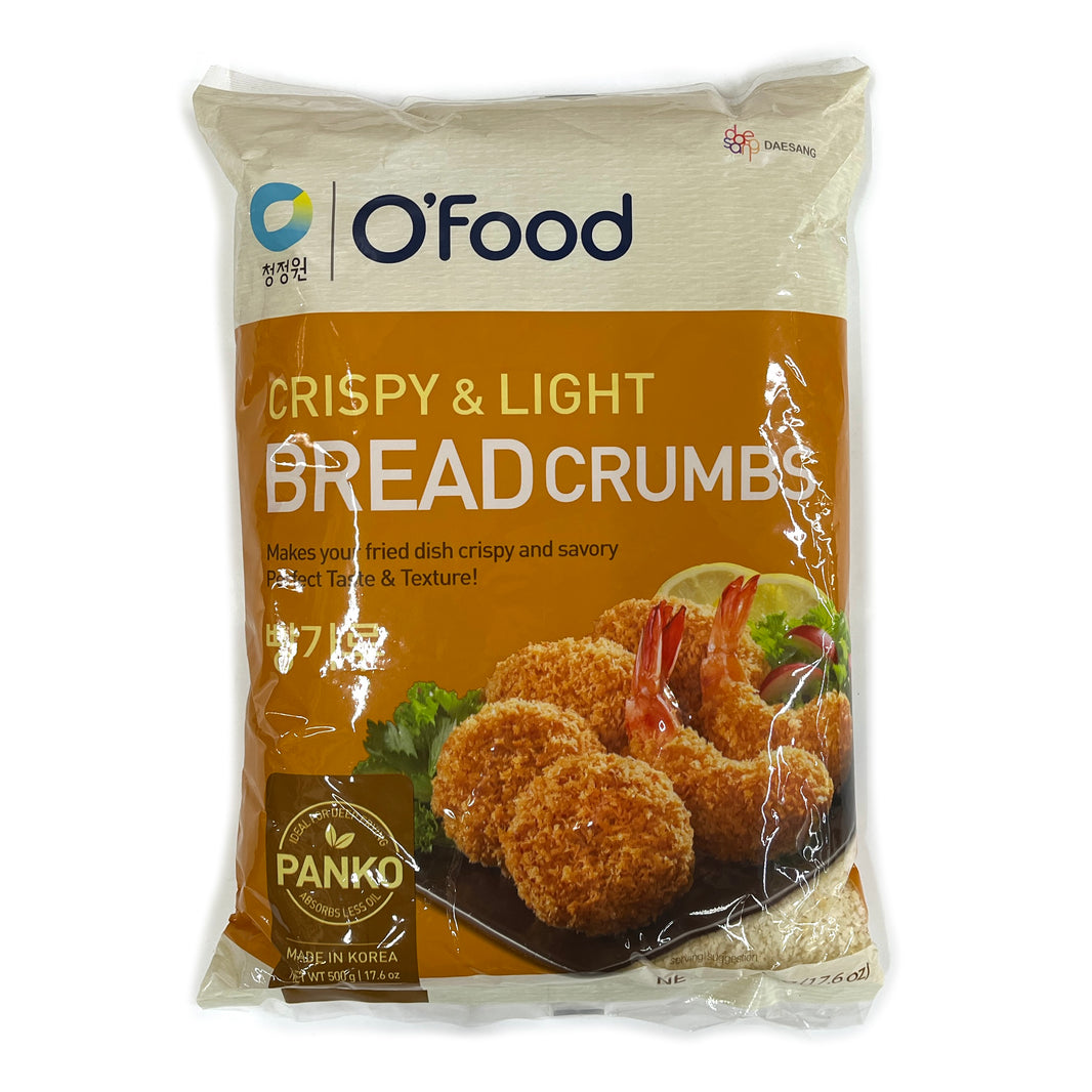 [O'food] Breadcrumbs Crispy & Light / 청정원 오푸드 빵가루 (200g or 500g)