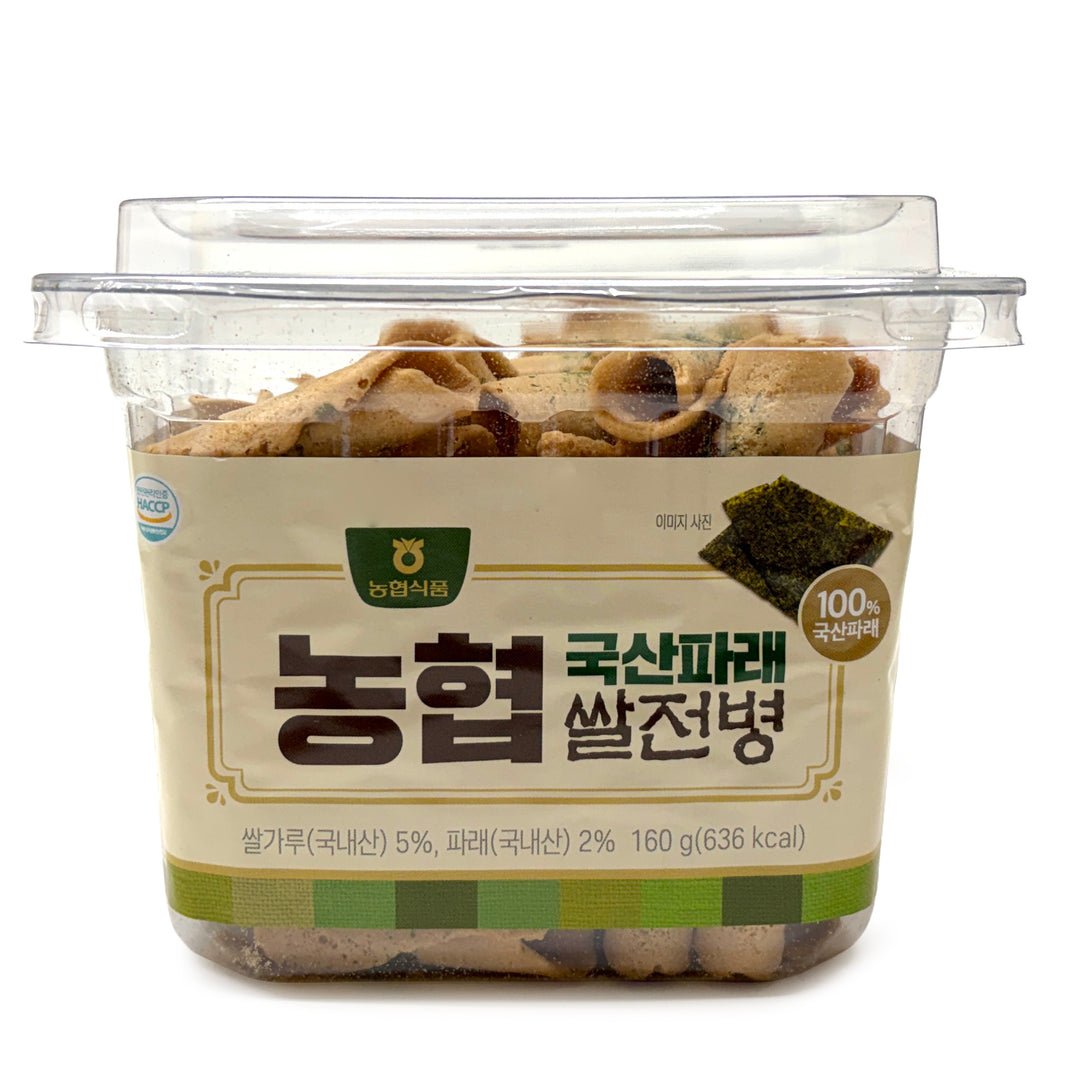 농협 국산 파래 쌀 전병 쌀전병 (160g)