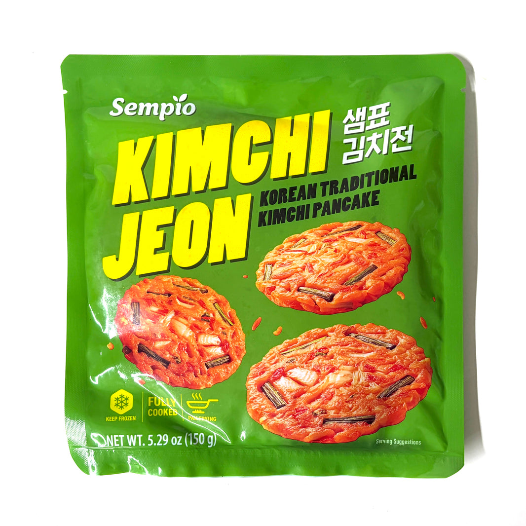 [Sempio] Korean Traditional Kimchi Pancakes Kimchi Jeon / 샘표 김치전 빈대떡 전 (150g x2pk)