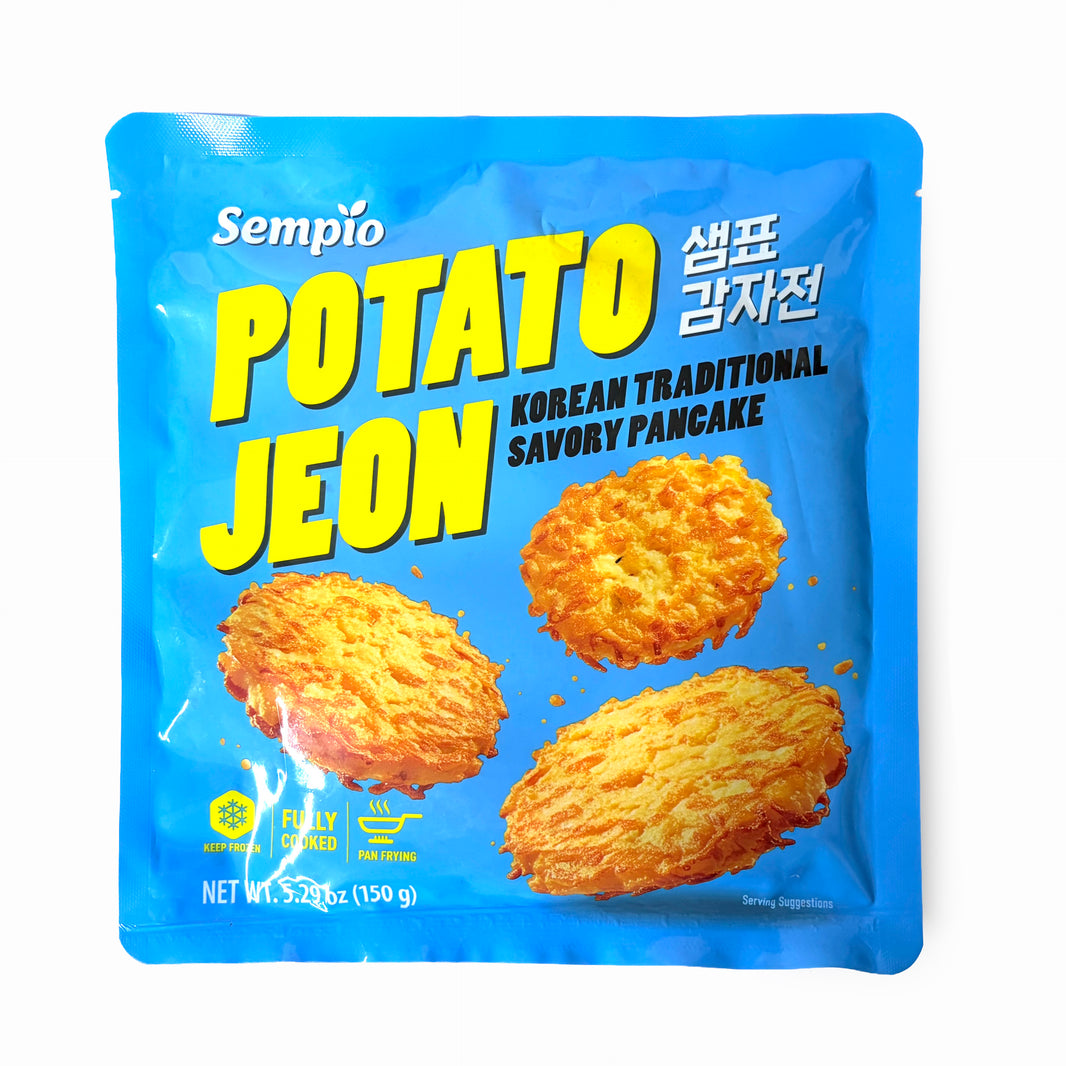 [Sempio] Korean Traditional Potato Pancakes Potato Jeon / 샘표 감자전 빈대떡 전 (150g x2pk)