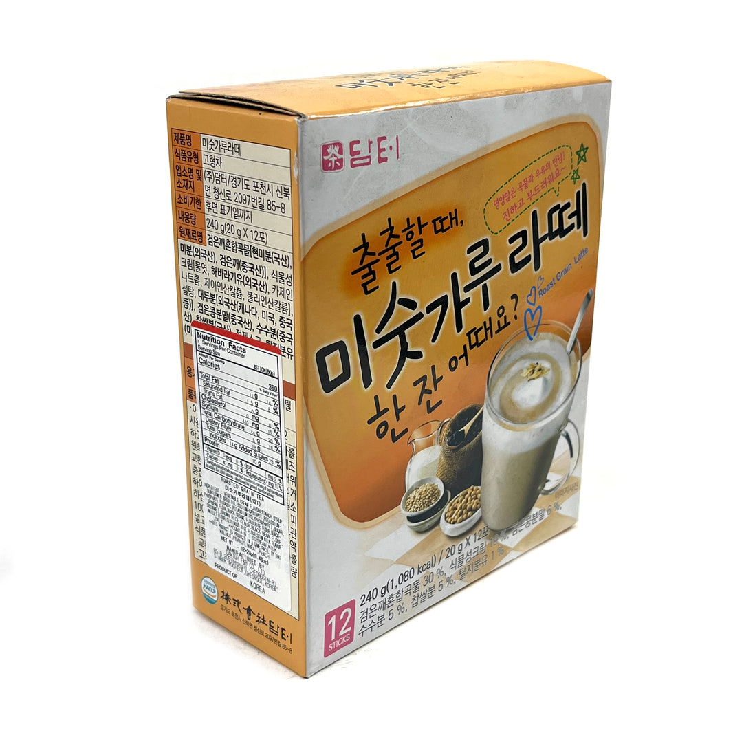 [Damtuh] Roast Grain Latte / 담터 미숫가루 라떼 (12T/box)