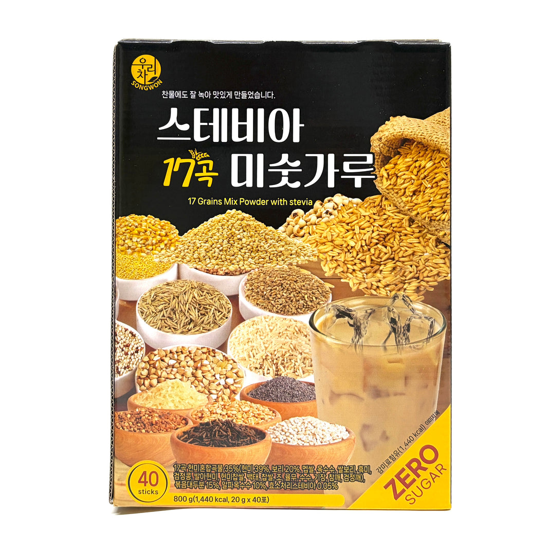 우리차 성원 스테비아 17곡 미싯가루 미숫가루 (40 Sticks)