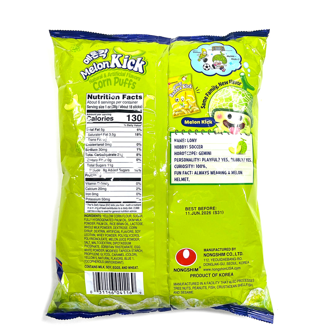 [Nongshim] Melon Kick / 농심 멜론킥 (Big Size 180g)