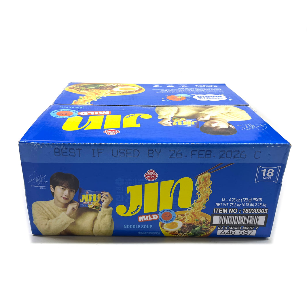 [Ottogi] Jin Ramen Mild / 오뚜기 진라면 순한맛 (18pk/box)